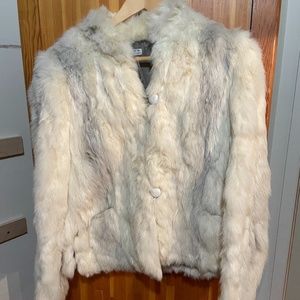 Vintage rabbit fur